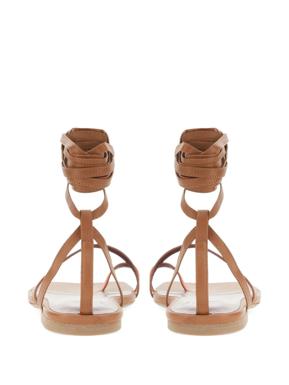 STAUD Gladiator sandalen Bruin