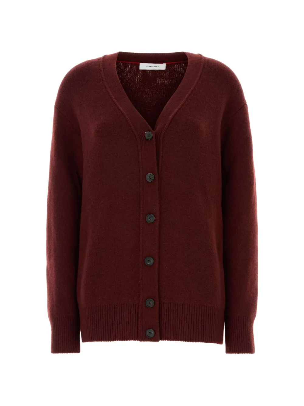 Ferragamo V-neck cardigan - Rosso