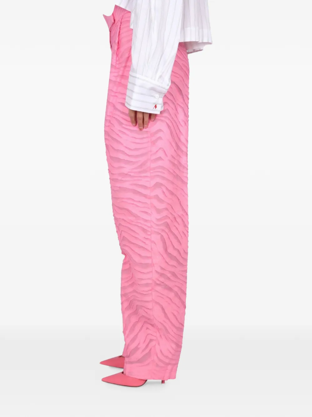 The Attico Gary broek Roze