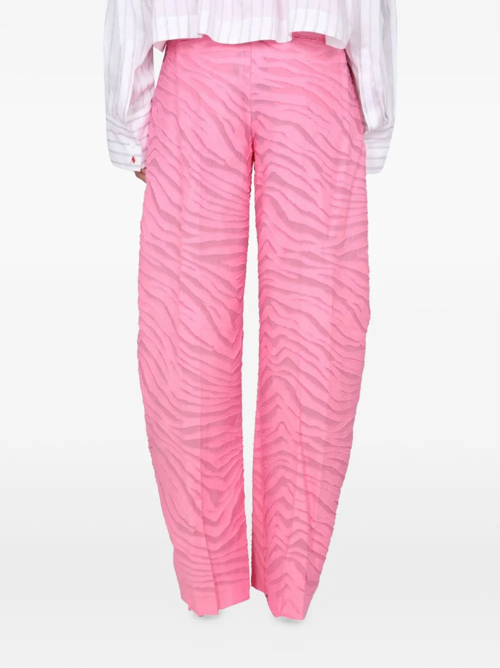 The Attico Gary broek Roze