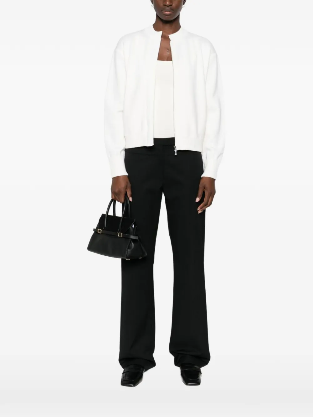 Max Mara wool cardigan - White