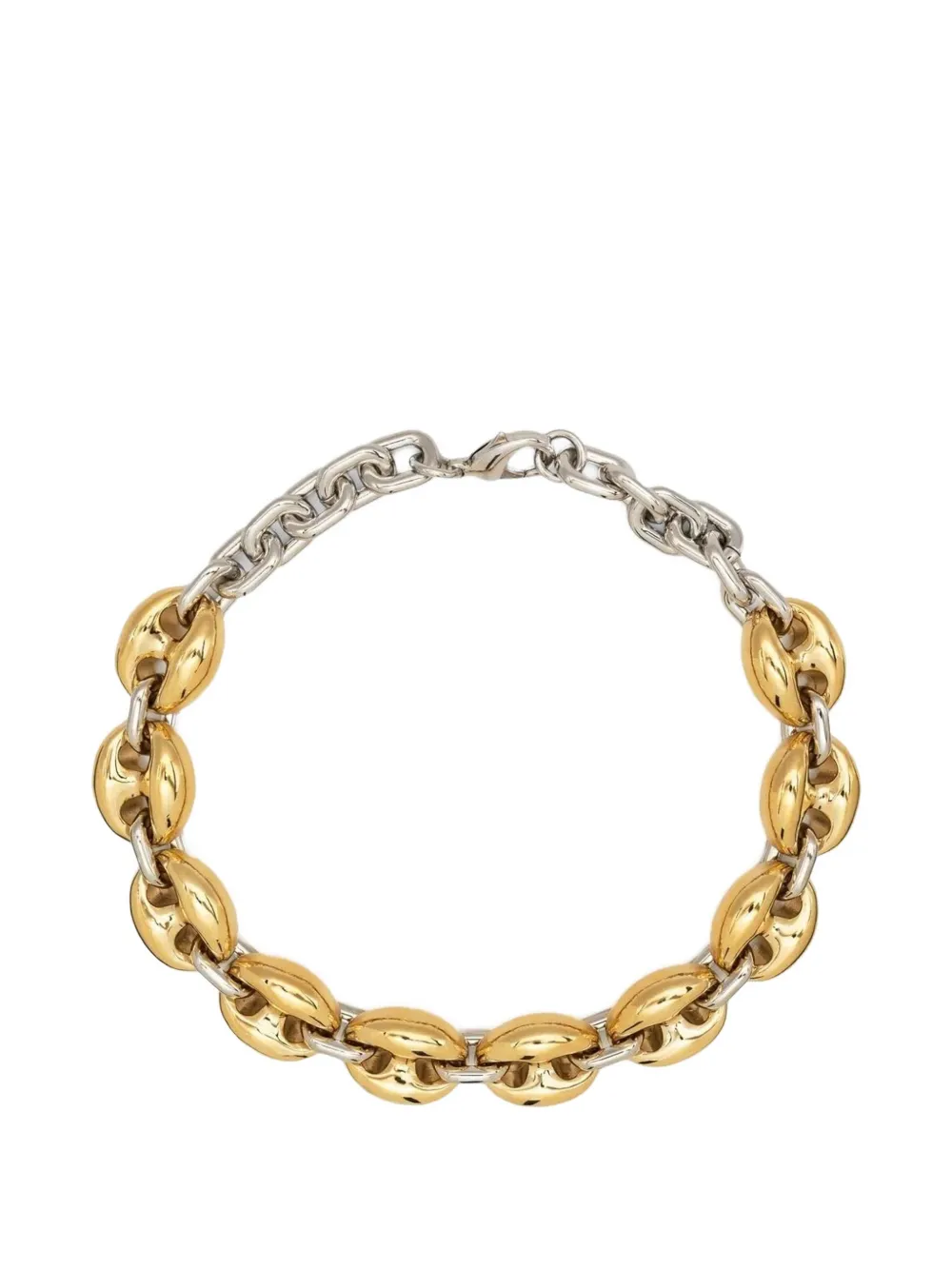 Rabanne eight chunky necklace - Oro