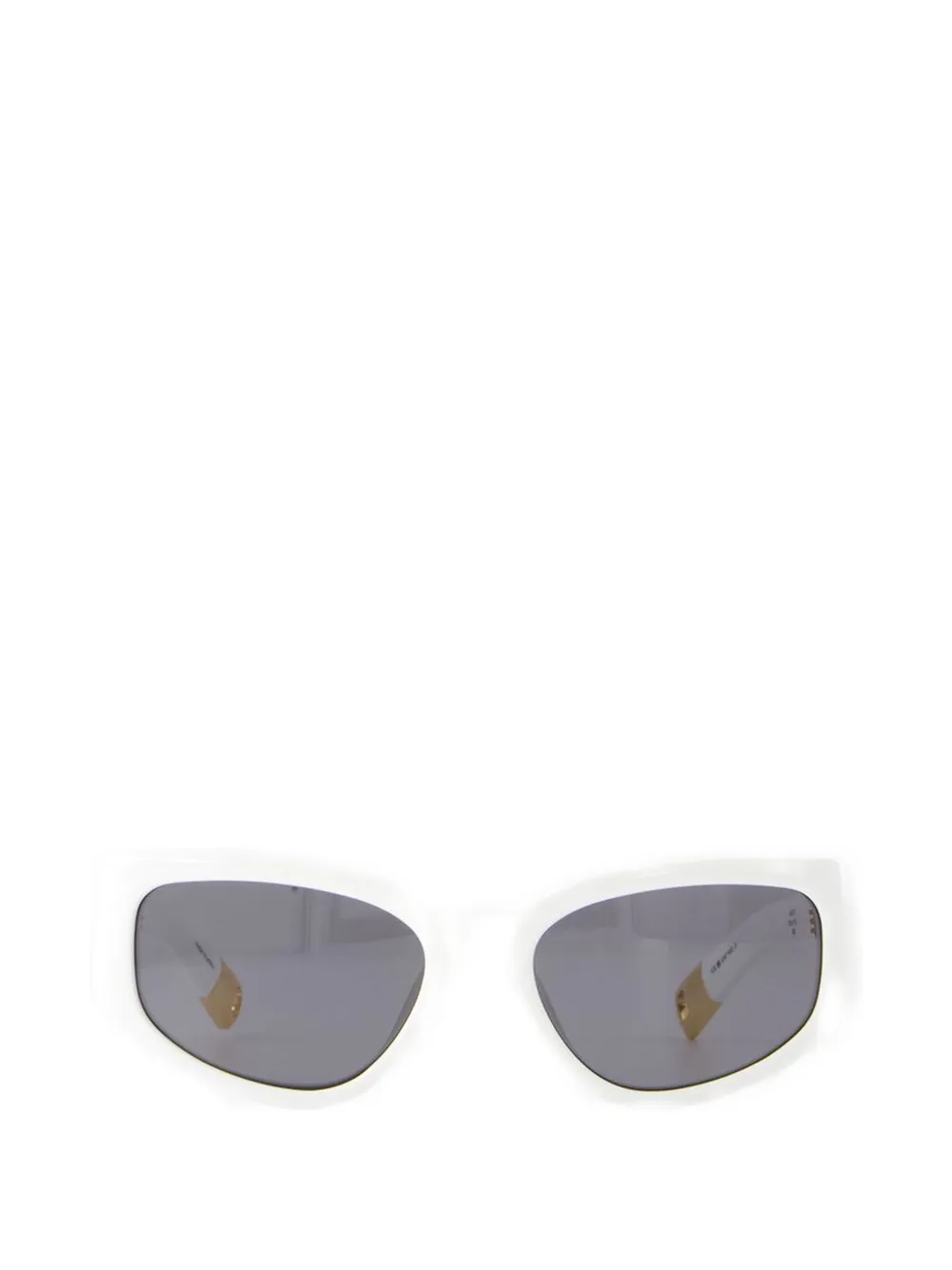 Jacquemus Gala geometric sunglasses - Weiß