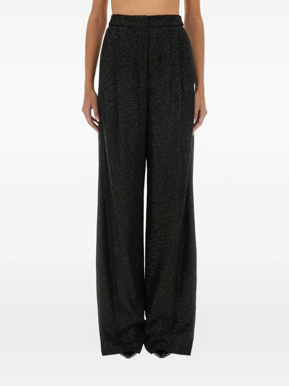 Max Mara Navigli elasticated-waist trousers - Nero