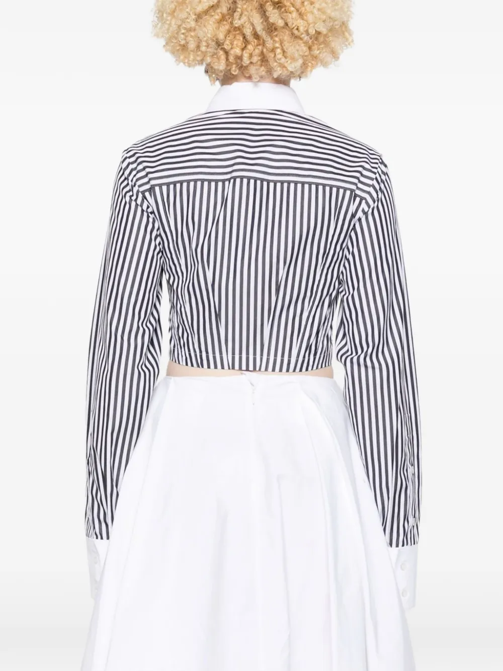 Sportmax Gestreept shirt Zwart