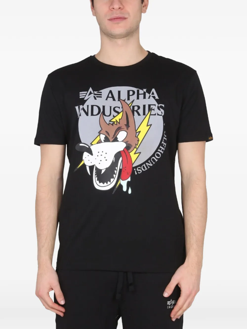 Alpha Industries graphic T-shirt - Nero