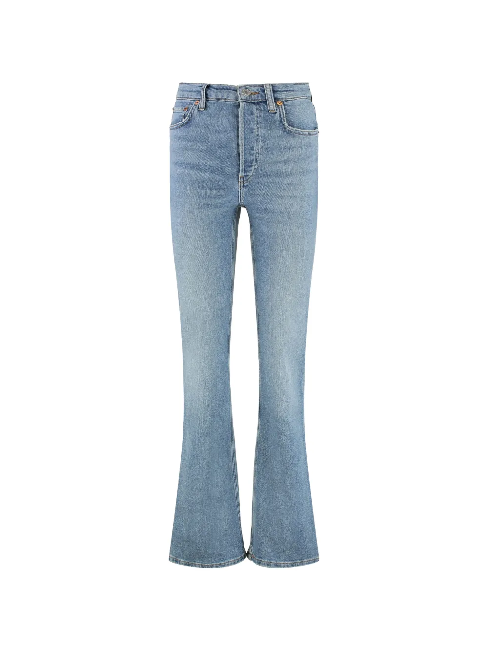 RE/DONE five-pocket flared jeans - Blu