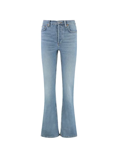 RE/DONE five-pocket flared jeans