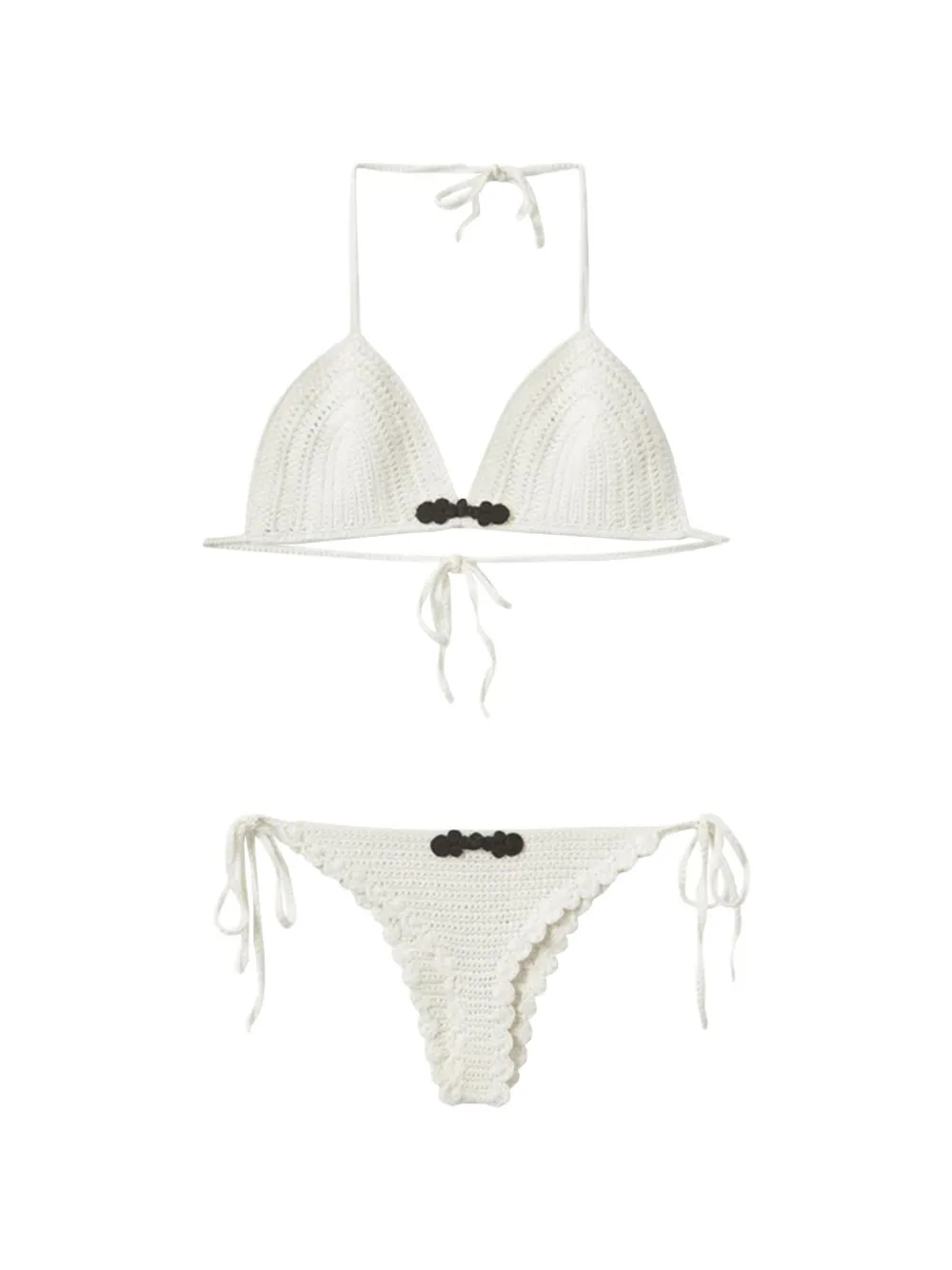 The Garment Plage crochet bikini - Bianco