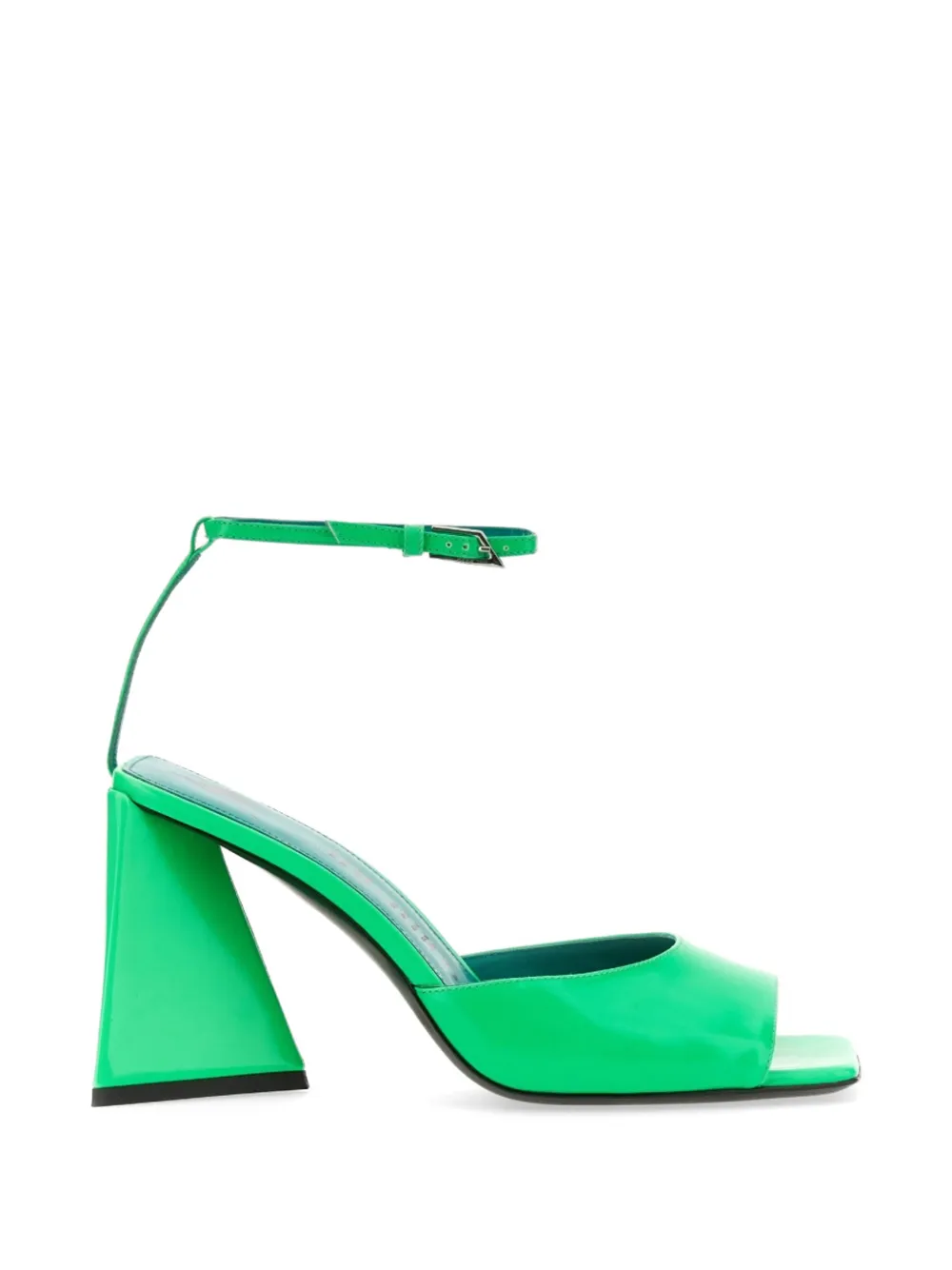 The Attico buckle sandals Groen