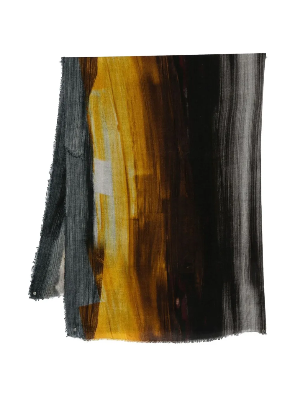 Faliero Sarti rocio wool stole - Giallo