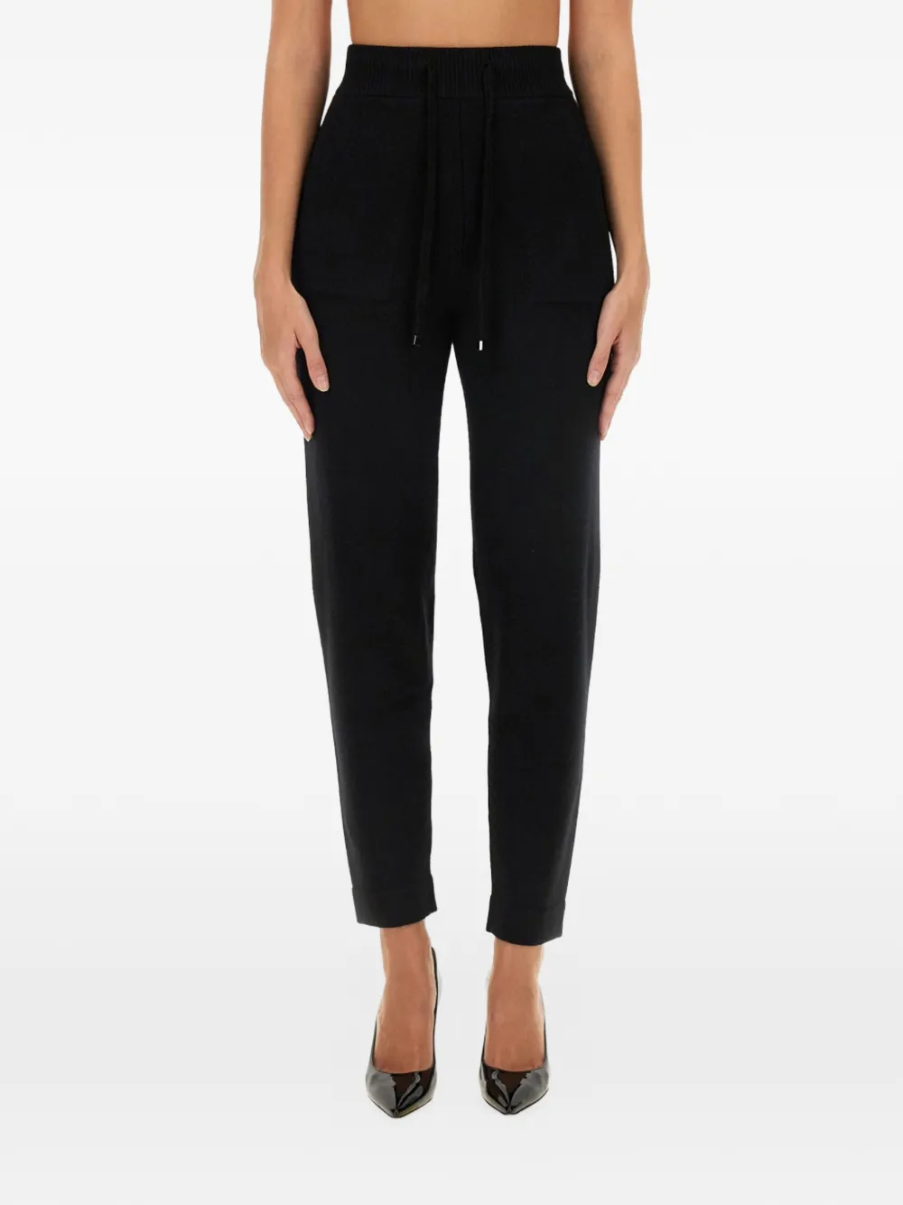 'S Max Mara Opera drawstring trousers - Schwarz