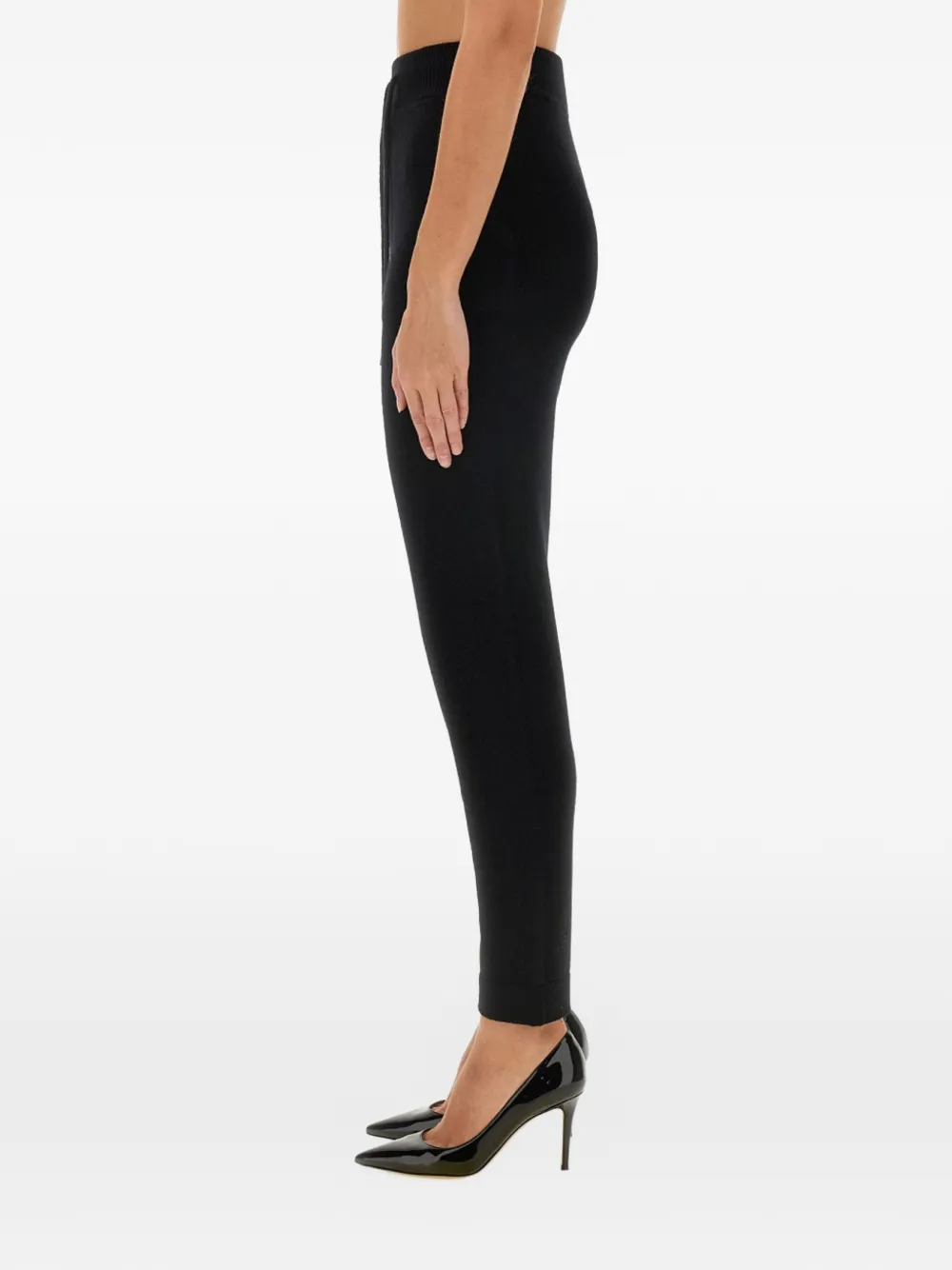 'S Max Mara Opera broek met trekkoord Zwart