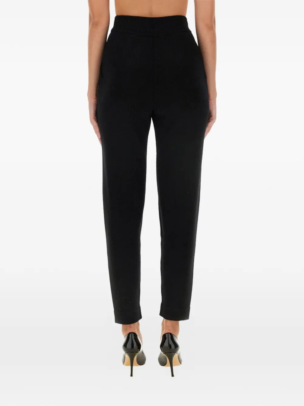 'S Max Mara Opera broek met trekkoord Zwart