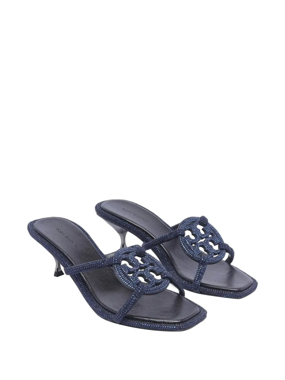 Tory Burch geo pavé sandals Blauw