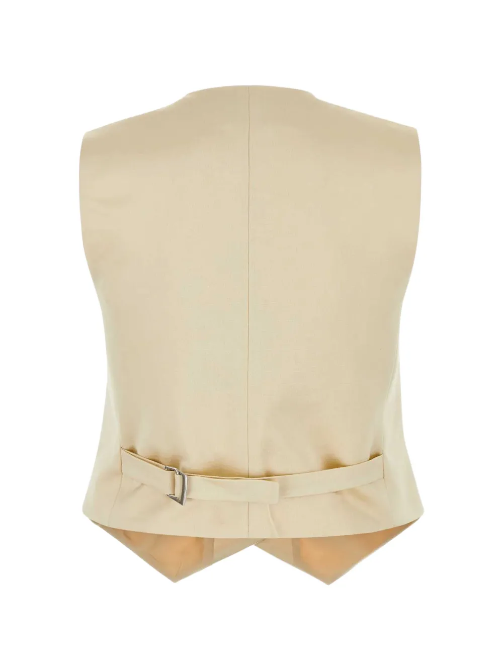 Magda Butrym Gilet met V-hals Beige