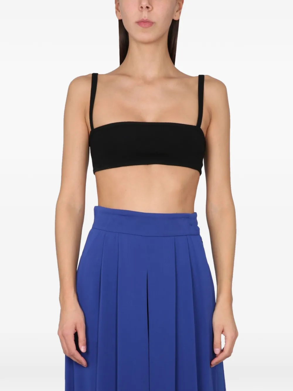Max Mara sheer top - Blau