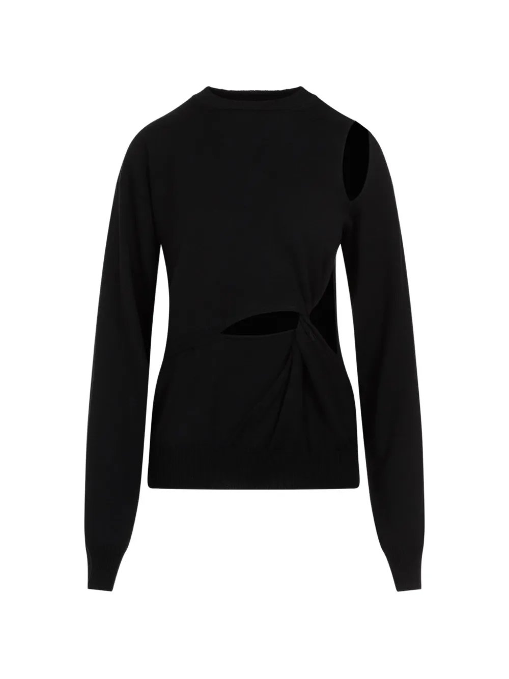 Sportmax Holiday cut-out sweater - Nero