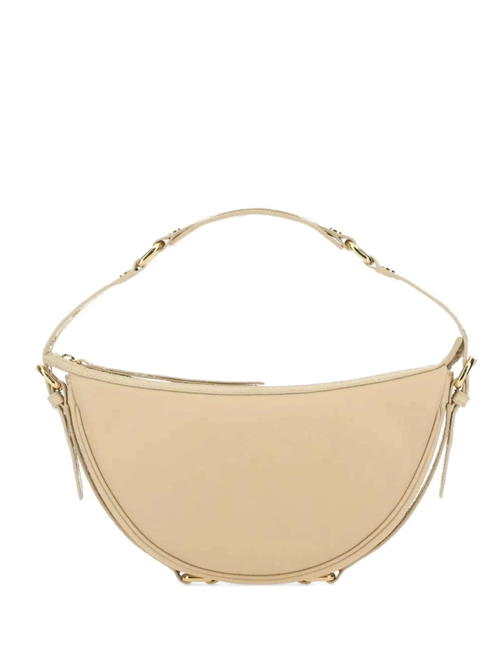 BY FAR leather shoulder bag - Toni neutri