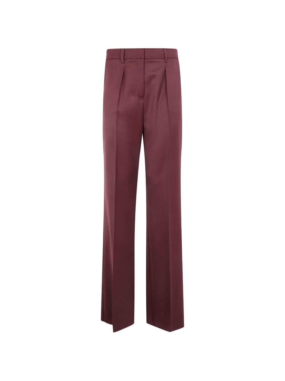Max Mara Cannes pleated trousers - Rosso