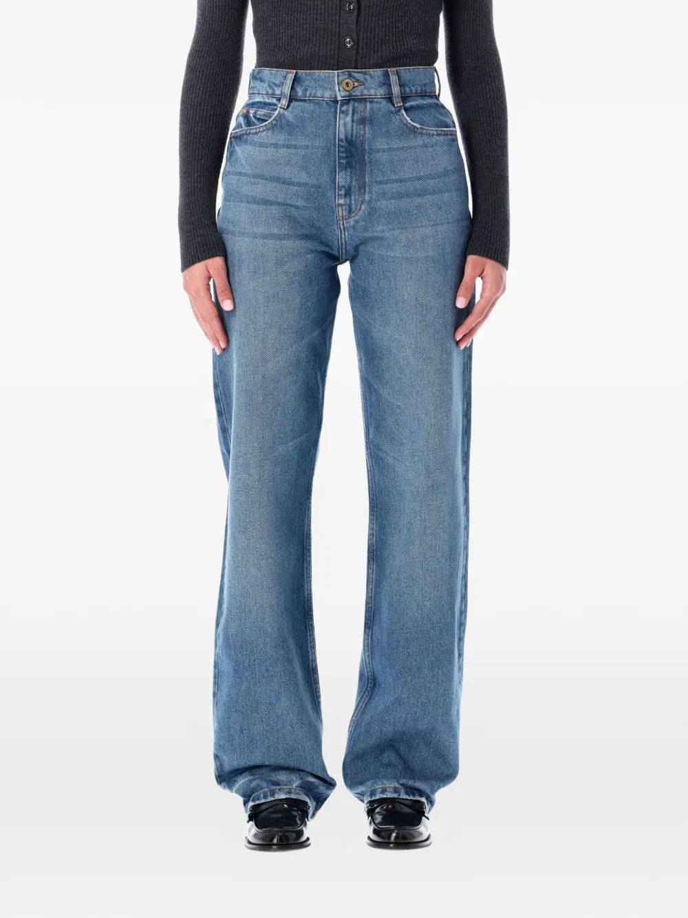 Sessùn straight-leg jeans - Blu