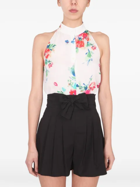 Boutique Moschino Hemd mit Blumenkragen