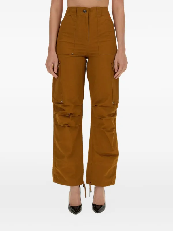Rabanne Cargo Trousers in Brown