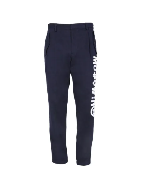 Moschino symbols logo trousers