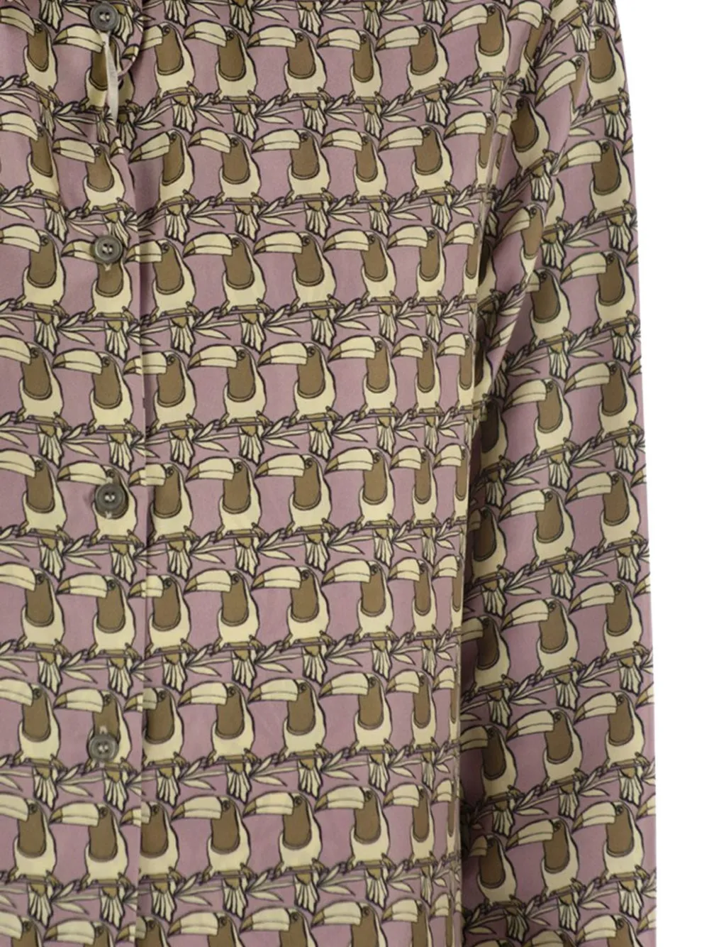 'S Max Mara Times omkeerbare blouse met print Paars