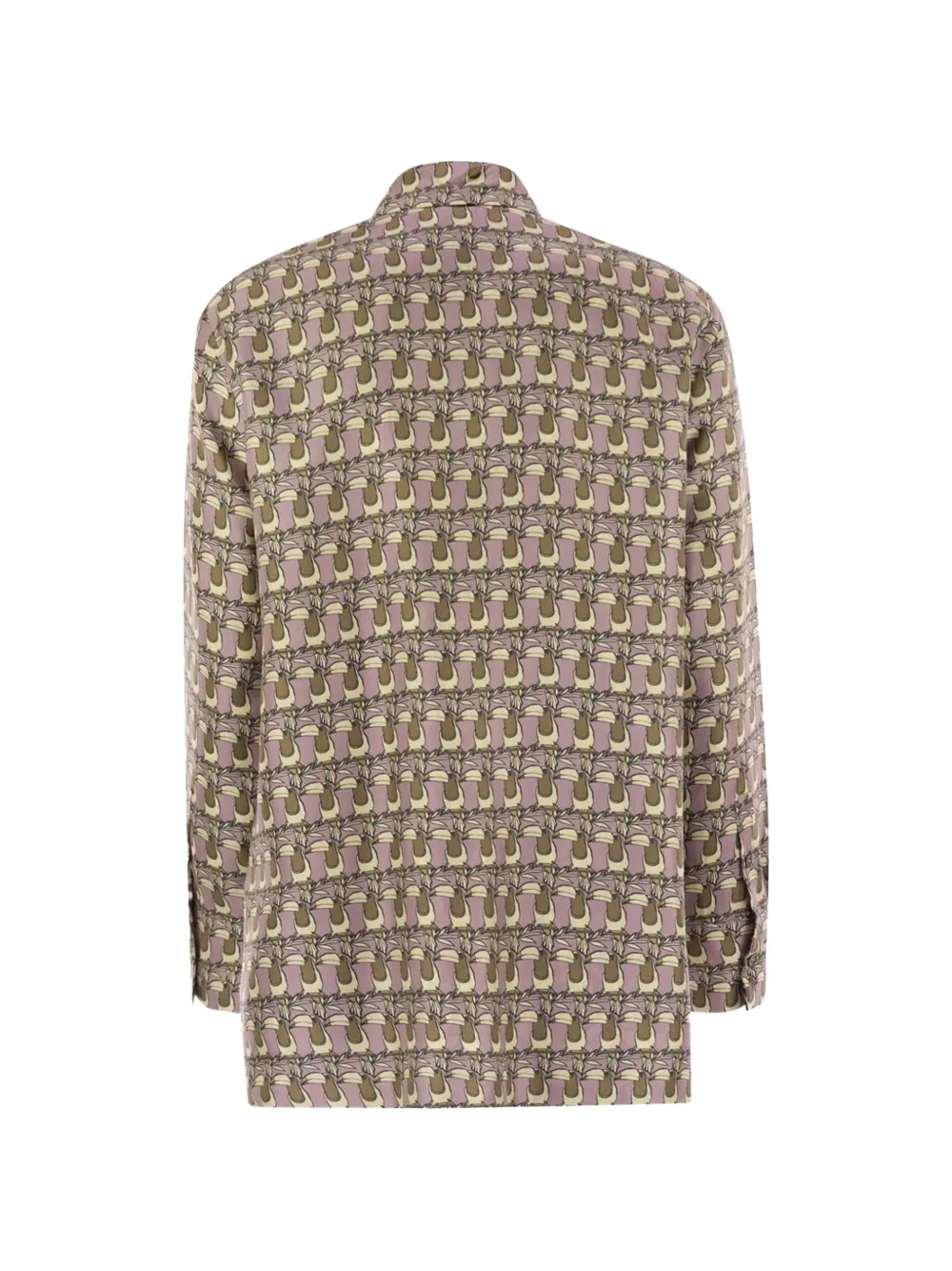 'S Max Mara Times omkeerbare blouse met print Paars