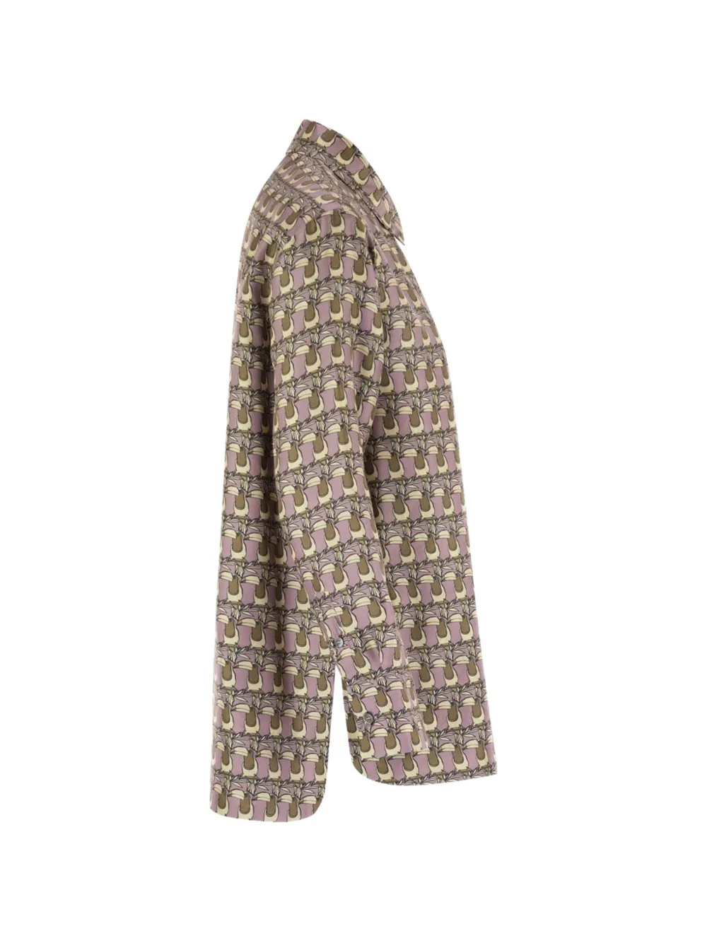 'S Max Mara Times omkeerbare blouse met print Paars