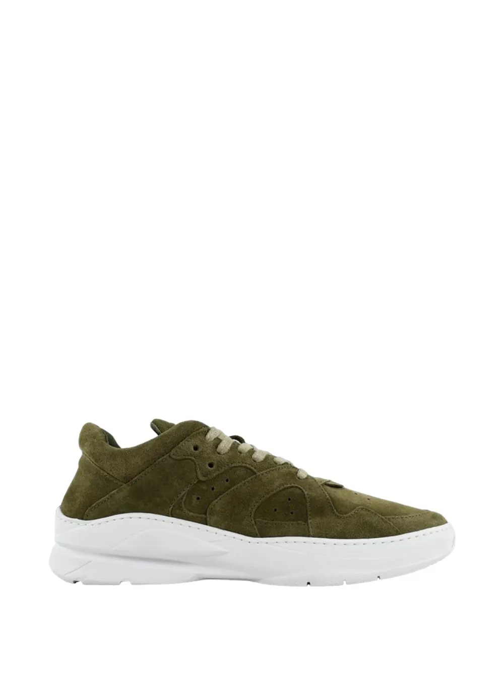 Filling Pieces Denver Tracking Cosmo lace-up suede sneakers - Verde