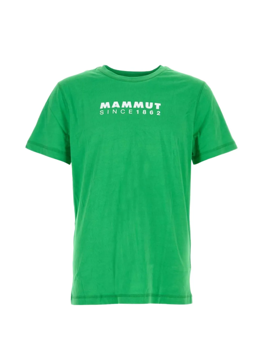 Mammut Logo-print Cotton T-shirt In Green