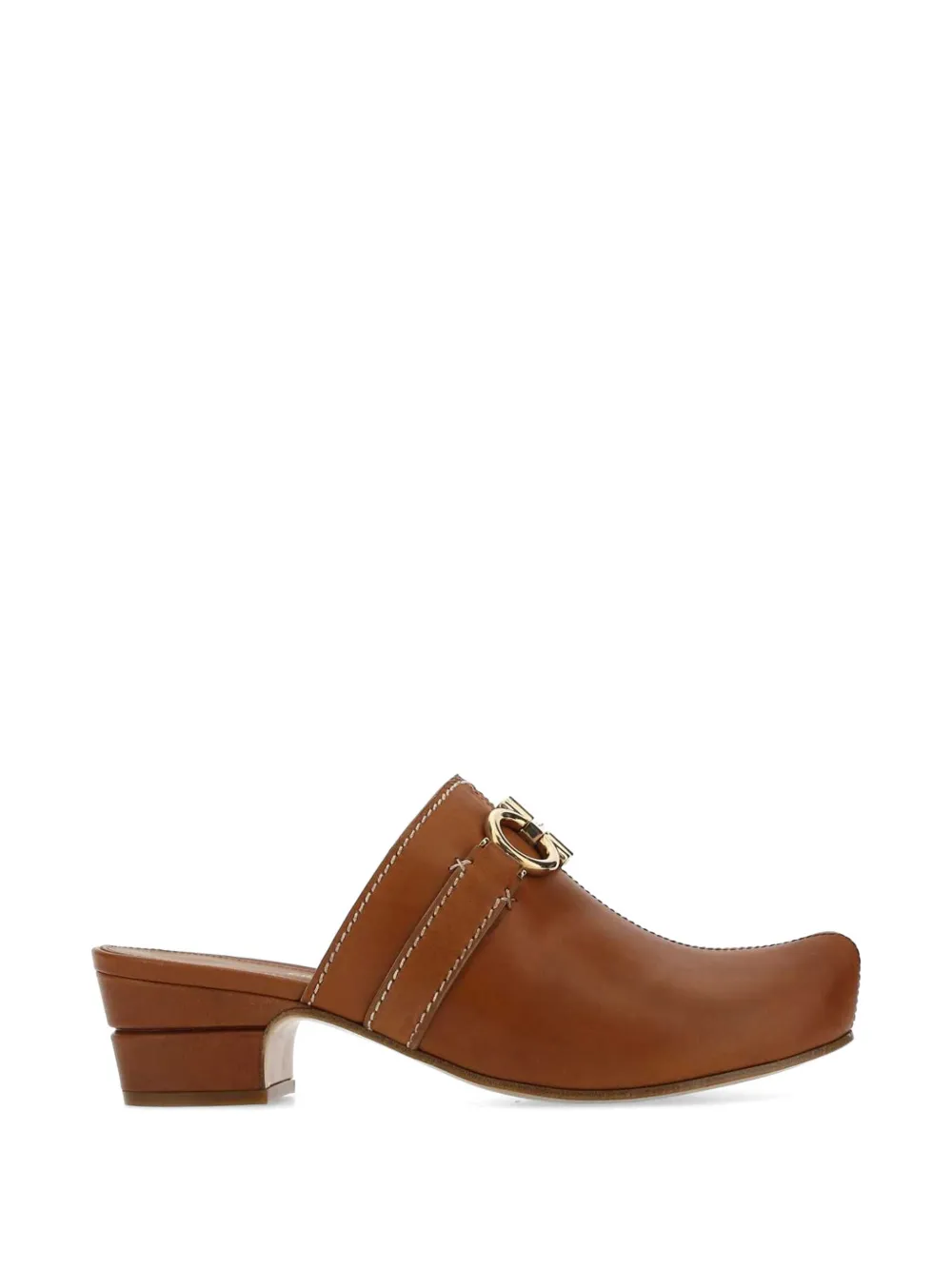 Ferragamo Phobos heeled mules Bruin