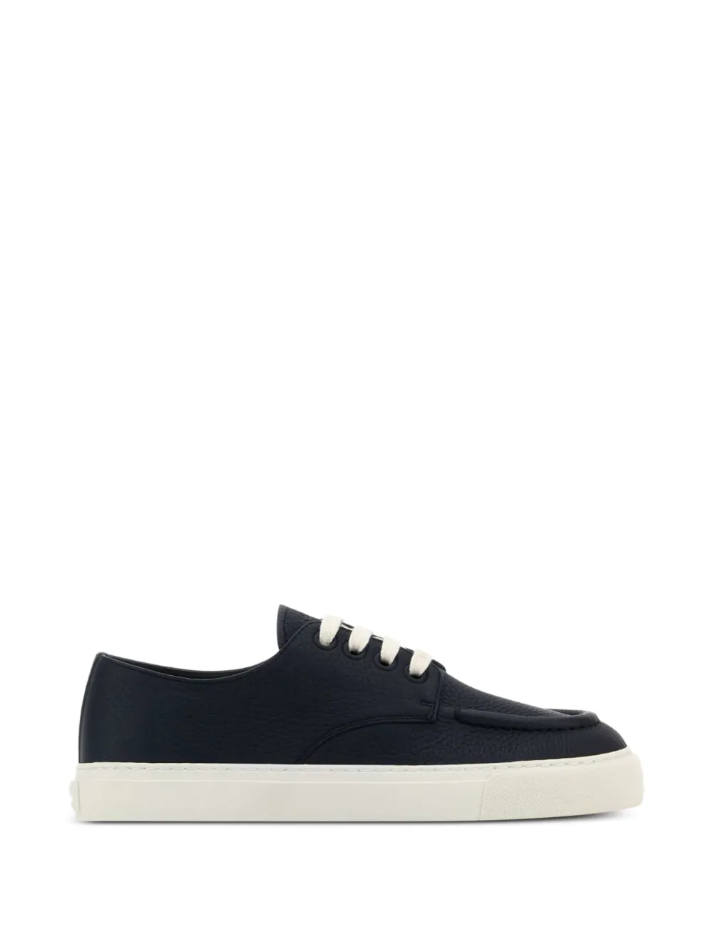 Prada lace-up leather sneakers - Blu