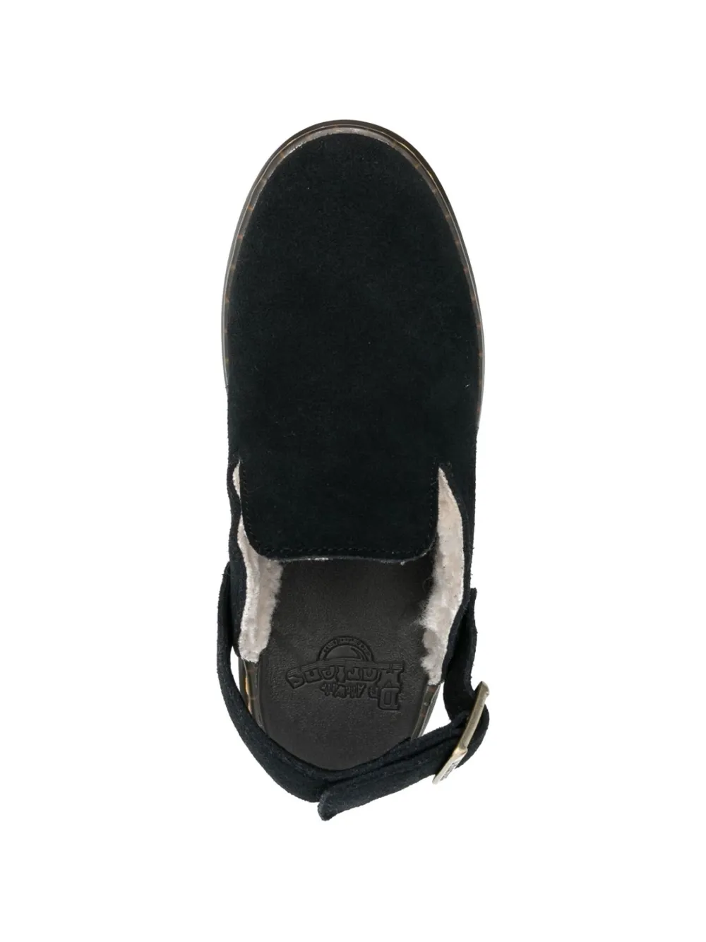 Dr Martens Muiltjes met gespbandje Zwart