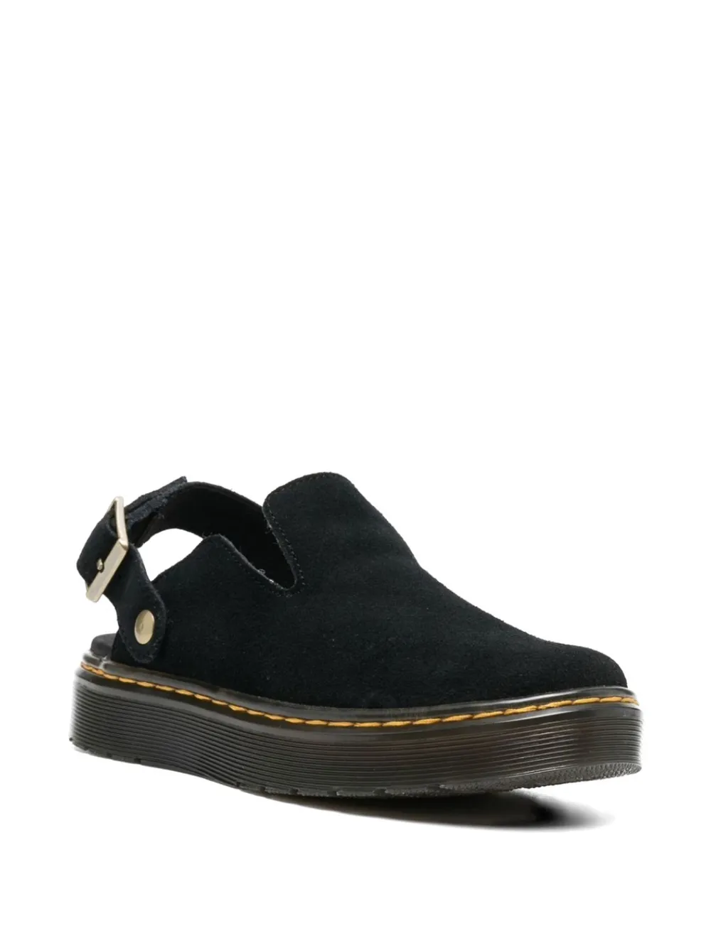 Dr Martens Muiltjes met gespbandje Zwart