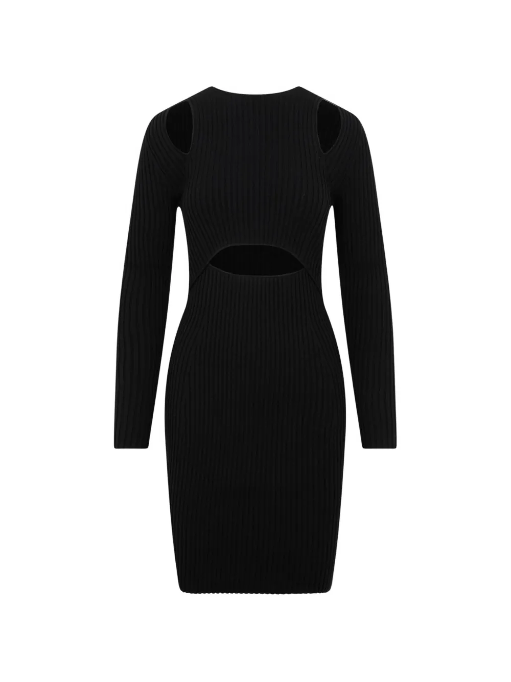 Simkhai X Wolford cut-out mini dress - Nero