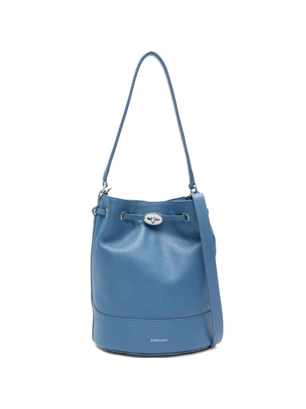 Zanellato small Monda bucket bag - Blu