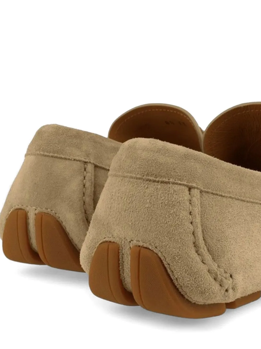 Ferragamo gancini-detail loafers Beige