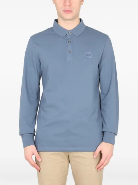 BOSS Poloshirt met logopatch