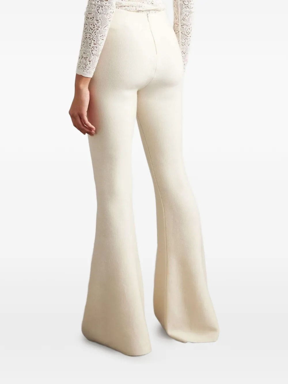 Gabriela Hearst Ayala flared broek Beige