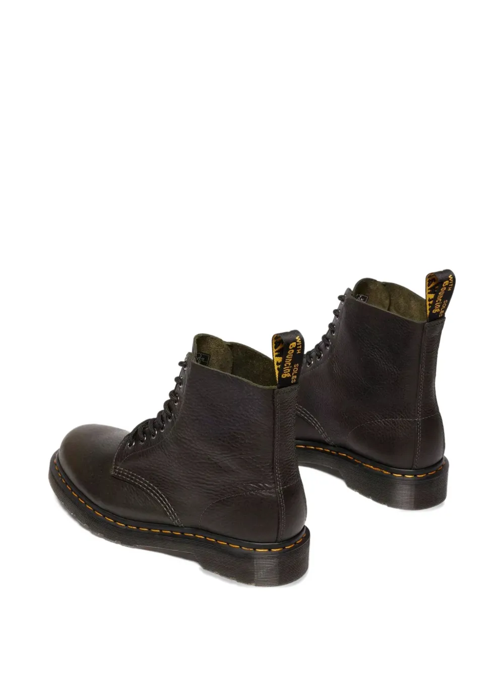 Dr Martens 1460 Pascal leren laarzen Groen
