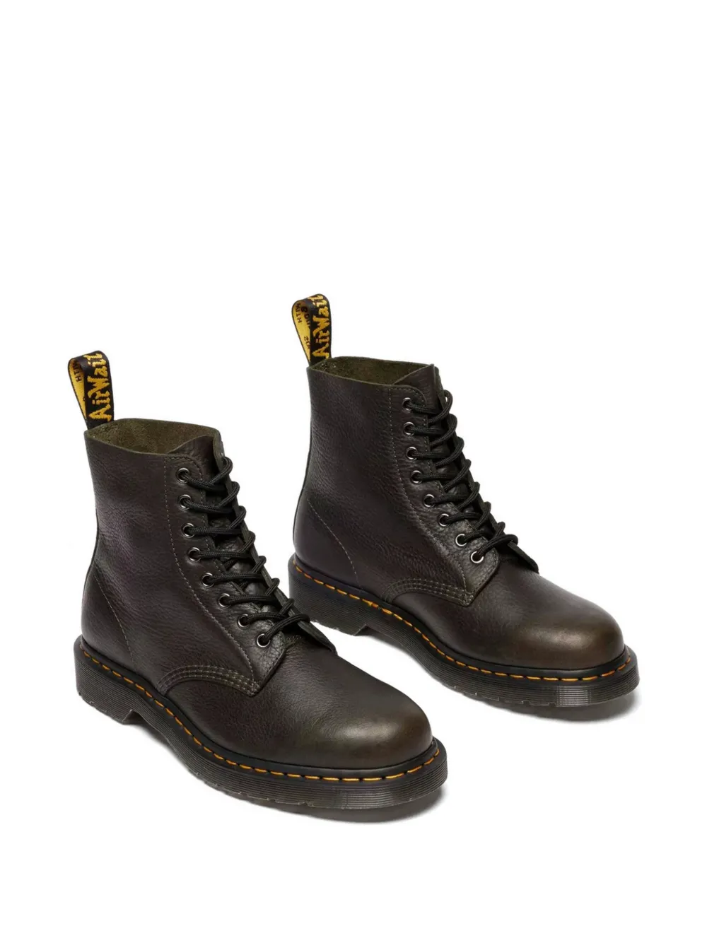 Dr Martens 1460 Pascal leren laarzen Groen