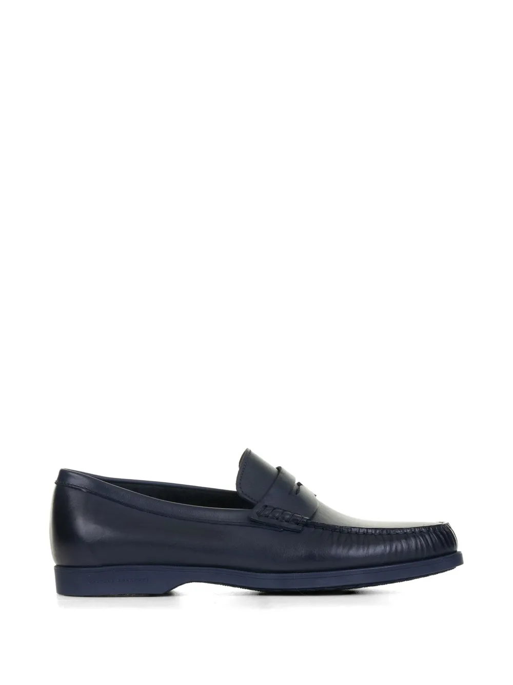 Fratelli Rossetti leather penny loafers - Blue