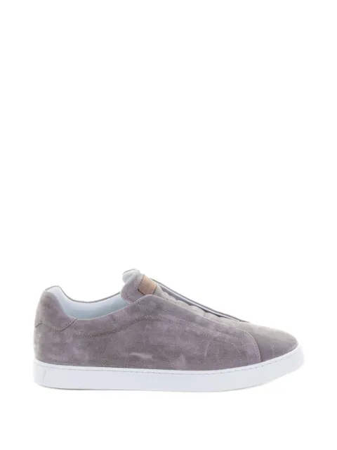 Neil Barrett lace-up suede sneakers