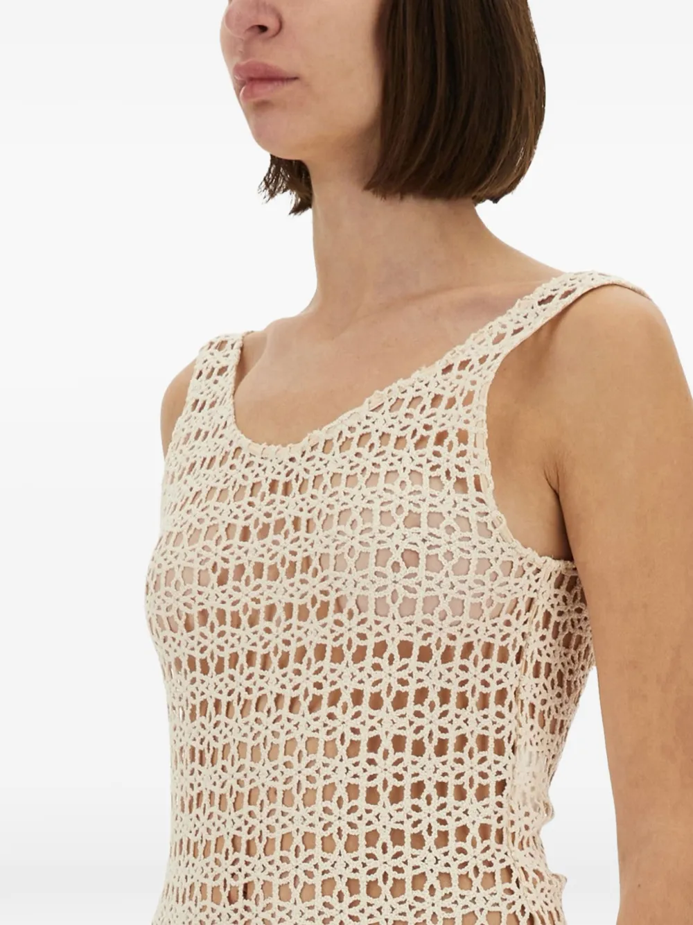 Alysi Macramé body Beige