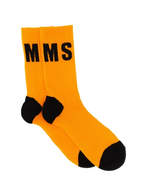 MSGM embroidered-logo socks