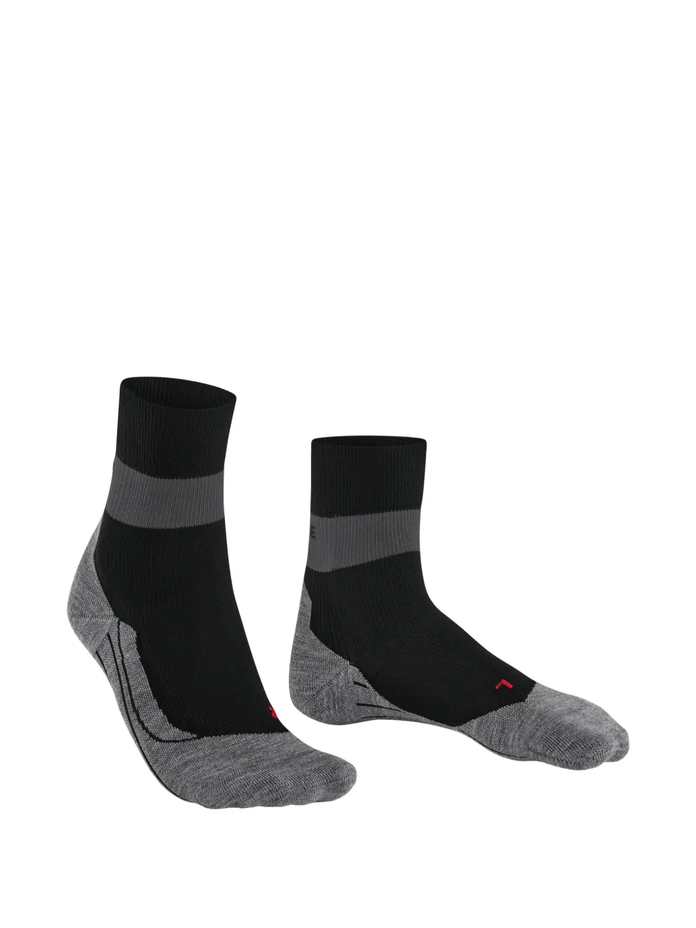 Falke striped ribbed socks - Nero