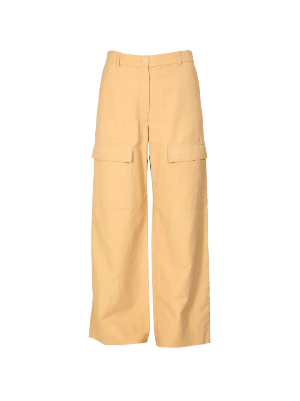 Stella McCartney wide-leg cargo pants - Toni neutri